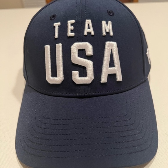 NWT FANATICS TEAM USA SNAPBACK HAT DAD‎ CAP TRUCKER FLAG OLYMPICS - Picture 1 of 8
